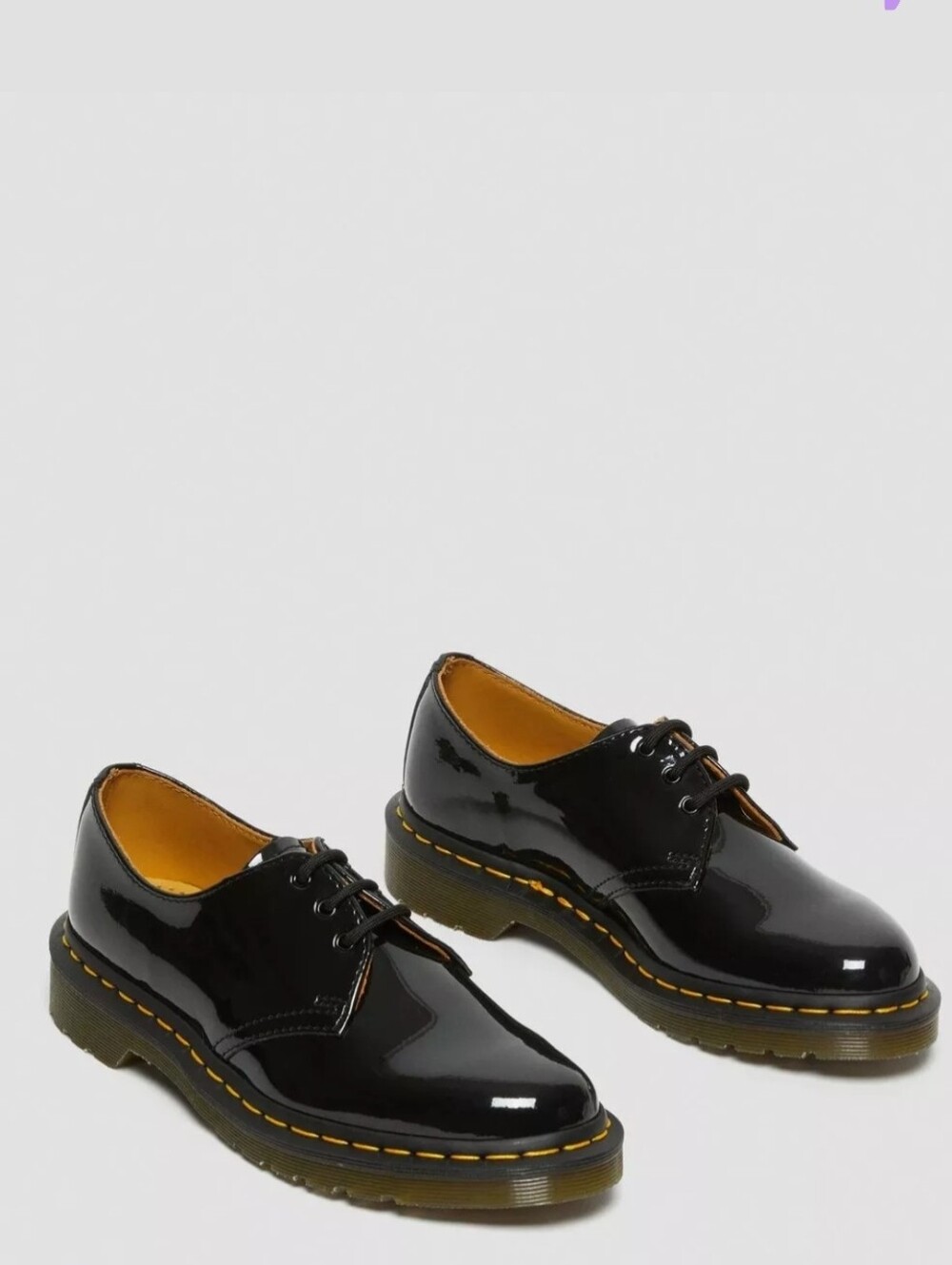 Dr. Martens 1461 Patent Leather Black Oxford Shoe - Picture 5 of 16